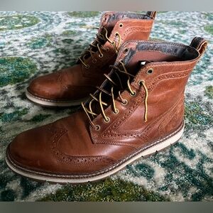 TIMBERLAND BOOTS, Men’s 10’s, STYLISH WINGTIP